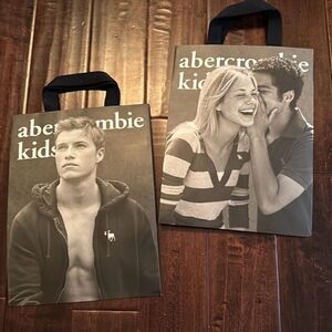 Abercrombie kids shopping bag bundle (2)‎